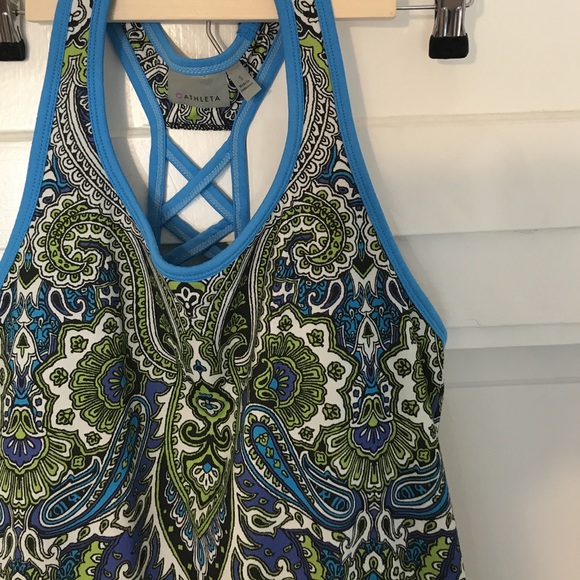 Athleta Tops - Athleta | Tic Tac Toe Draw String Tank